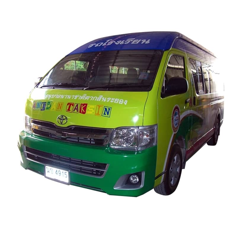 ตัวอย่างสติ๊กเกอร์ติดรถตู้ ตัวอย่างที่ 28