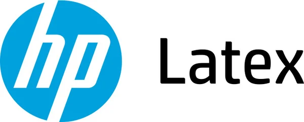 โลโก้ HP Latex ระบบพิมพ์ที่โรงพิมพ์ลักษมีรุ่งใช้พิมพ์งานสติ๊กเกอร์ติดรถ