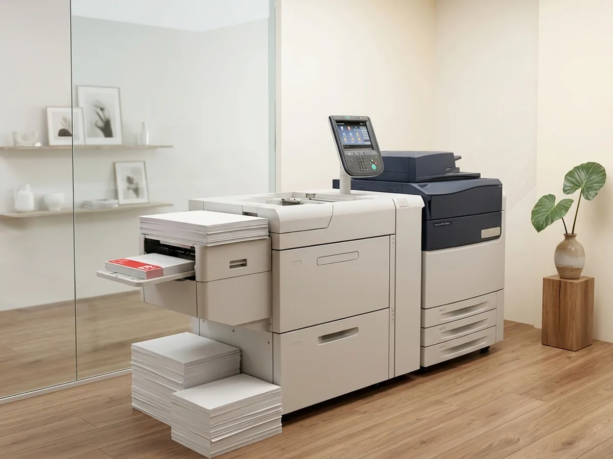 เครื่องพิมพ์ Digital Offset FujiXerox ที่โรงพิมพ์ลักษมีรุ่ง สำหรับงานล็อตเล็ก งานด่วน และงานรันรายชื่อ